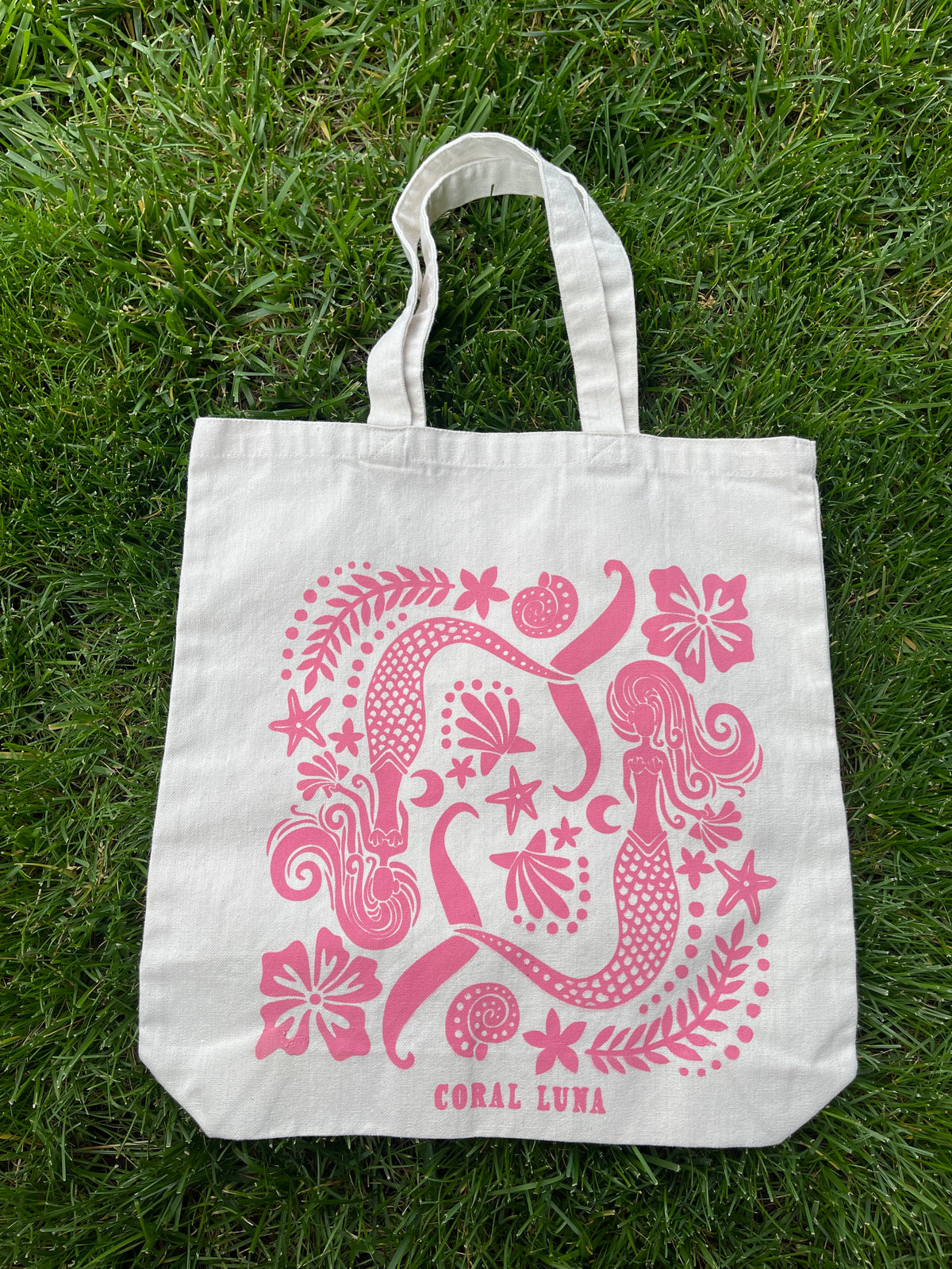 Mermaid Cotton Tote
